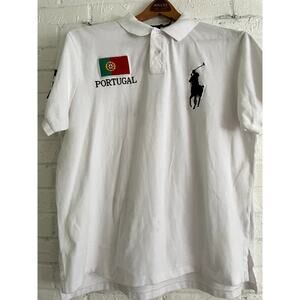 Polo Ralph Lauren Portugal Big Pony Polo Shirt Men’s XXL Custom Fit Rugby Style